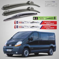TeamCar Ștergătoare Renault Trafic II JL Bus L2H1 (2001-2006) Flat | Set Complet - TeamCar® (T1KIU7FC12wq3A)
