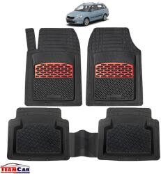 TeamCar Covorașe Skoda Fabia II 2007-2014 Tip Tăviță | Red Edition - TeamCar® (1-SKU-SKODA-0002)