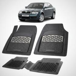 TeamCar® Covorașe Skoda Superb I 2001-2008 | Silver Edition - TeamCar® (SKUkuSKODA3w0009ugft)