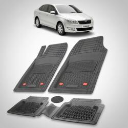 TeamCar Covorașe Skoda Rapid I 2012-2019 | Black Edition - TeamCar® (SKU-SKODA-0013)