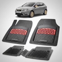 TeamCar Covorase Seat Ibiza Hatchback Mk4 Compatibile 2008-2017 | Red (SEAT-MkHATCHBACKtttr)