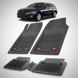 TeamCar® Covorase Auto TeamCar® Tip Tavita Compatibile Peugeot 508 I SW (2010-2014) Black (CVRaPEUGEDD508Ia2010)