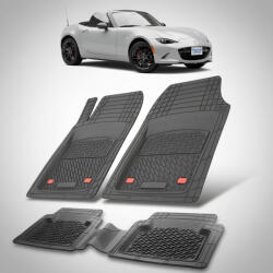 TeamCar Covorașe Mazda MX-5 ND Facelift Soft Top 2024-2026 | Black Edition - TeamCar® (TCMzAZDABT502FL)