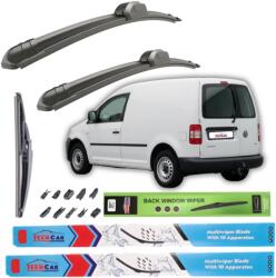 TeamCar Ștergătoare Volkswagen Caddy III Panel Van vitrat 2010-2015 - Set Complet (TCOt5LL33TR75)