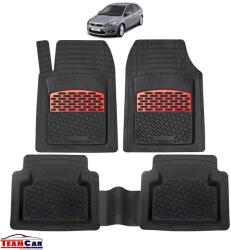 TeamCar® Covorase Auto TeamCar® Tip Tavita Compatibile Ford Focus 2 Hatchback 5 uși (2004-2011) Red (1-SKU-FORDFOCUSMK2HATCHBACK5UȘI-a14a36f1)