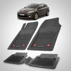 TeamCar® Covorase Auto TeamCar® Tip Tavita Compatibile Renault Megane III Combi (2008-2016) Negru Material Rezistent (apf/555673-hhr/91-54)