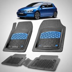 TeamCar® Covorase Auto Tip Tavita Compatibile Peugeot 307 Hatchback 5 usi 2001-2005 Blue (CVRs55888uy7WQ2007)