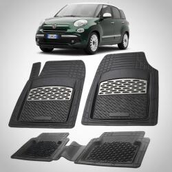 TeamCar® Covorase Fiat 500L Wagon Facelift Compatibile 2017-2021 | Silver (FIhATcd0302x)