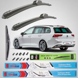 TeamCar Ștergătoare Volkswagen Golf 8, Mk8 Variant (2019+) - Set Complet 5H1998002, 5H955427 (TCQjkLYT5400)