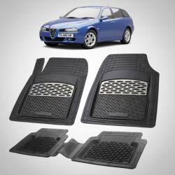 TeamCar Covorase Alfa Romeo 156 Sportwagon Facelift 3 Compatibile 2003-2007 | Silver (lkxjhgds1)