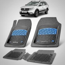 TeamCar Covorașe Dacia Logan MCV Stepway 2017-2020 Compatibile | Blue Edition - TeamCar® (SKUACIALOG02be12a5ydr)
