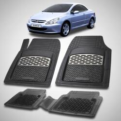 TeamCar® Covorase Auto Tip Tavita Compatibile Peugeot 307 CC 2003-2005 Silver (CVRssqG11111qax007)