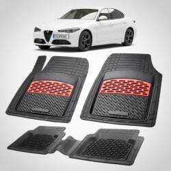 TeamCar® Covorase Alfa Romeo Giulia Generatia I Compatibile 2015-2026 | Red (SKUALFA0009njgf)