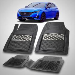 TeamCar Covorase Auto Tip Tavita Compatibile Peugeot 308 III (P5: 2021-2025) Silver (C77qGdsT3ssq07)
