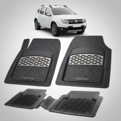 TeamCar Covorase Tip Tavita Compatibile Dacia Duster I (2014 - 2017) , Silver (Sd7ykka25H5tg4)