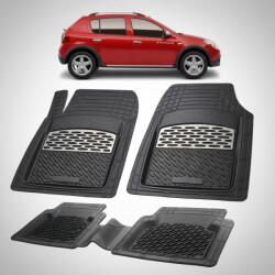 TeamCar Covorase Tip Tavita Compatibile Dacia Sandero Stepway 2009-2012 , Silver (SK56993336vJH59)