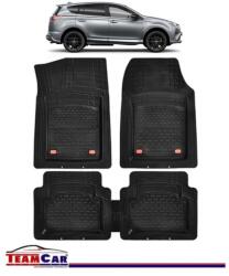 TeamCar® Covorase Auto TeamCar® Tip Tavita Compatibile Toyota RAV4 Generatia IV (2013-2018) Negru Material Rezistent (SKU-MIX-0044)