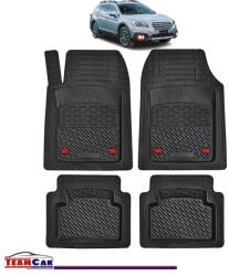 TeamCar® Covorase Auto TeamCar® Tip Tavita Compatibile Subaru Outback V (2014-2020) Negru Material Rezistent (SKU-MIX-0011)