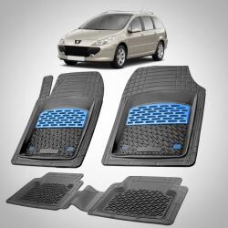 TeamCar® Covorase Auto Tip Tavita Compatibile Peugeot 307 FL (SW 2005-2008) Blue (CVRssq2Q1W3W333107)