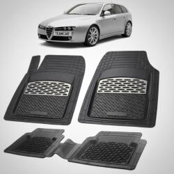 TeamCar® Covorase Alfa Romeo 159 Sportwagon Facelift Compatibile 2008-2011 | Silver (qlkjhgdsA)