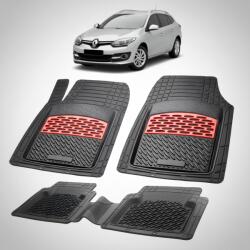 TeamCar Covorase Auto TeamCar® Tip Tavita Compatibile Renault Megane III Combi Facelift, Red (apfz555673zhhrz91zFacelift)