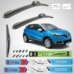 TeamCar Ștergătoare Renault Captur I (2013-2016) TeamCar® - Set Complet (TC3CAPTUR1560400)