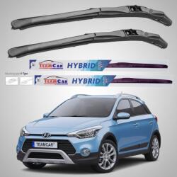 TeamCar Ștergătoare Hyundai i20 Active FL (2018-2020) Hibrid | Set Față - TeamCar® (T3ClT5YFRE3450)