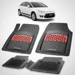 TeamCar Covorase Citroen C4 Hatchback 5 Usi Facelift Compatibile 2008-2010 | Red (qFRTGHKAL)