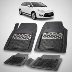 TeamCar® Covorase Citroen C4 Hatchback 5 Usi Facelift Compatibile 2008-2010 | Silver (xFRTGHKLA)
