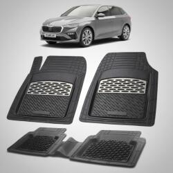 TeamCar® Covorase Skoda Scala I Compatibile 2019-2025 | Silver (SKU7ySKODAy40020mdut)