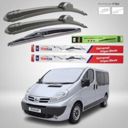 TeamCar Ștergătoare Nissan Primastar X83 Bus L1H1 (2006-2014) Flat | Set Complet - TeamCar® (NSPX83L1H1FLATSC06)