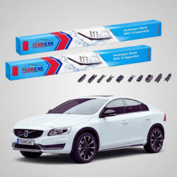 TeamCar Ștergătoare Volvo S60 II Cross Country 2015-2018 | Set Față Flat - TeamCar® (TC-VOLVOS60IICCPB19650500FU)