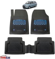 TeamCar® Covorașe Skoda Fabia II 2007-2014 Tip Tăviță | Blue Edition - TeamCar® (2-SKU-SKODA-0002)