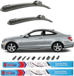 TeamCar Ștergătoare TeamCar® Mercedes C-Class Coupé C204 (2007-2014) - Set față (TC-C-c204-60-550)