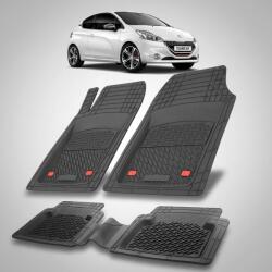 TeamCar Covorase Auto Tip Tavita Compatibile Peugeot 208 (3 usi, 2012-2015) Black (CVR1q1UxGEOT208xI12012)
