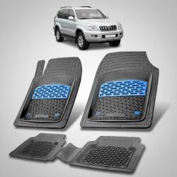 TeamCar Covorase Auto Tavita Cauciuc Compatibile Toyota Land Cruiser J120 (2002-2009) Blue (SKUdLANDCRUISEs20022009ku)