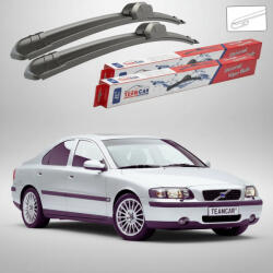 TeamCar Ștergătoare Volvo S60 I 2000-2004 | Set Față Flat - TeamCar® (TC-VOLVOS60I600530F)