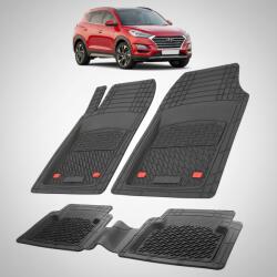 TeamCar® Covorase Auto Hyundai Tucson II (2015-2020) - Cauciuc Tip Tavita-Black (HYU-HYU-2015)