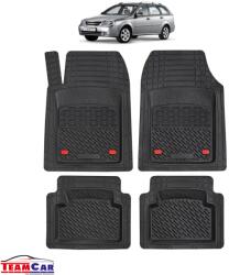 TeamCar Covorase Auto TeamCar® Tip Tavita Compatibile Chevrolet Lacetti J200 (2004-2013) Negru Material Rezistent (SKU-CHEV-0015)
