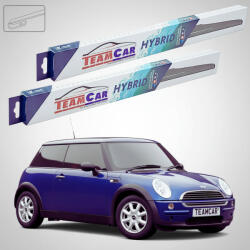 TeamCar Ștergătoare Mini One R50 R53 2001-2004 | Set Față Hibrid - TeamCar® (TC-MINIONEFL50R53HOOK450450H)