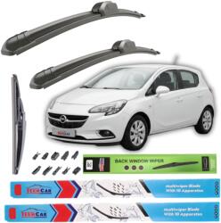 TeamCar Ștergătoare Opel Corsa E 5 usi (2014-2019) TeamCar® - Set Complet (TCCORSAE-6QZ400)