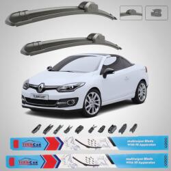 TeamCar Ștergătoare Renault Megane III Coupé/Cabrio Facelift (2012-2016) TeamCar® - Set față (RENMEGANE3PH2CC20122016)