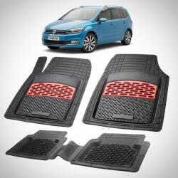 TeamCar® Covorase Volkswagen Touran II Compatibile 2015-2025 | Red (1-VW-II-MONOVOLUM)