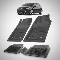 TeamCar Covorase Auto Tip Tavita Compatibile Peugeot 307 FL (5 usi 2005-2008) Black (CVRssq43R3WQ2007)