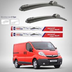 TeamCar Ștergătoare Opel Vivaro Van L1H1 (2006-2014) Flat | Set față - TeamCar® (OPLX83VL1H1FLATSF06)