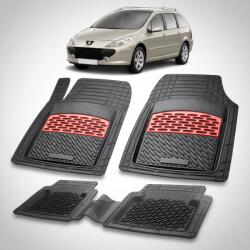 TeamCar Covorase Auto Tip Tavita Compatibile Peugeot 307 FL (SW 2005-2008) Red (CVRssq2Q1W11112007)