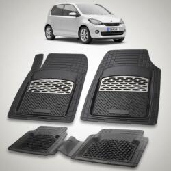 TeamCar® Covorase Skoda Citigo I Compatibile Hatchback 2011-2017 | Silver (derqw6tgf177)