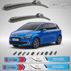 TeamCar Ștergătoare Citroen C4 Space Tourer (2016-2022) Flat | Set Față - TeamCar® (TCCTC4ST16220FLSF)