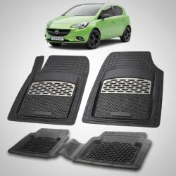 TeamCar Covorase Opel Corsa E Compatibile Hatchback 2014-2019 | Silver (OPELlElHATCHBACKyrte)