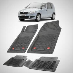 TeamCar® Covorase Skoda Roomster I MPV Compatibile 2010-2015 | Black (h77yt65fl)